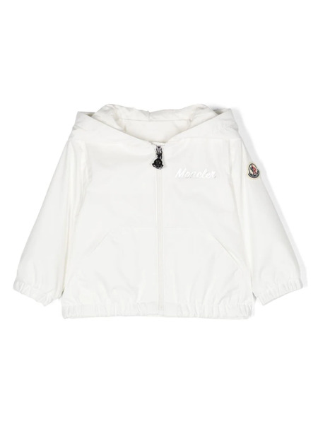  Moncler Enfant Evanthe Hooded Jacket - White 