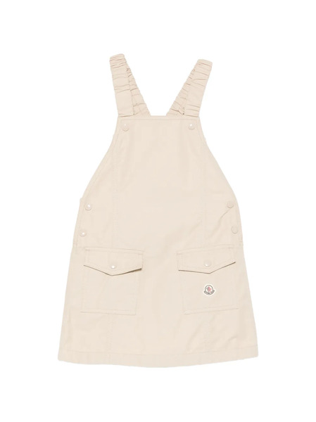  Moncler Enfant Flap-pockets Dress - Neutrals 