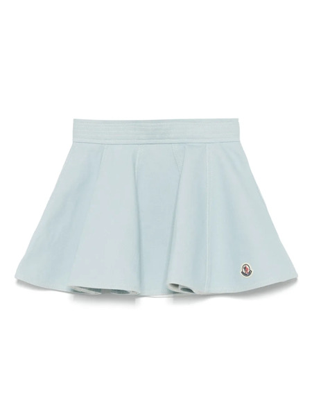  Moncler Enfant Flared Mini Skirt - Blue 