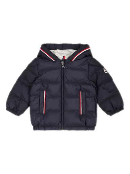  Moncler Enfant Hooded Padded Jacket - Blue 