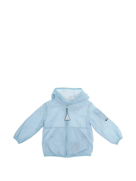  Moncler Enfant Hooded Pocket Jacket - Blue 
