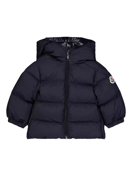  Moncler Enfant Hooded Puffer Jacket - Blue 