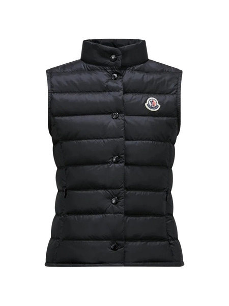  Moncler Enfant Liane Buttoned Gilet - Black 