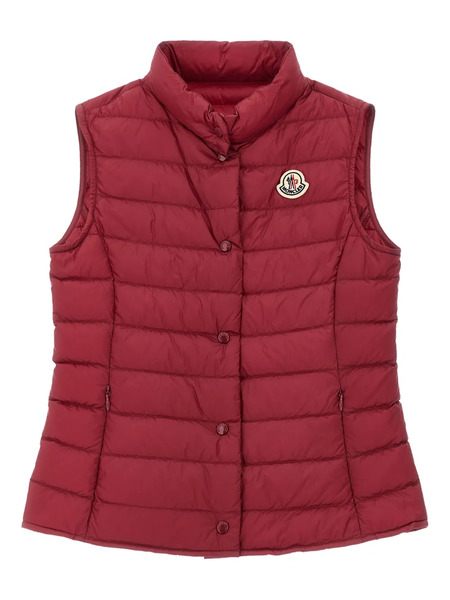  Moncler Enfant Liane Logo-patch Quilted Vest - Red 