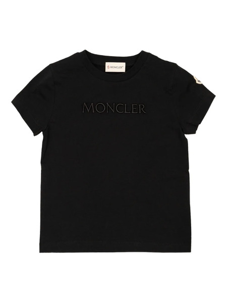  Moncler Enfant Logo-embossed T-shirt - Black 