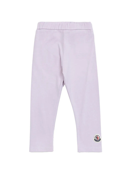  Moncler Enfant Logo Leggings - Purple 