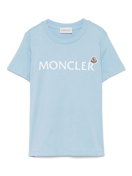 Moncler Enfant Logo-print T-shirt - Blue 