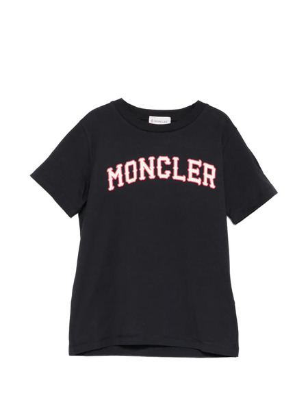  Moncler Enfant Logo-print T-shirt - Blue 
