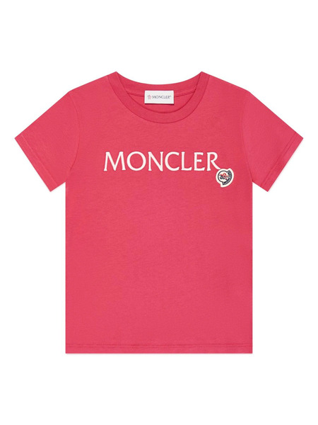  Moncler Enfant Logo-print T-shirt - Red 