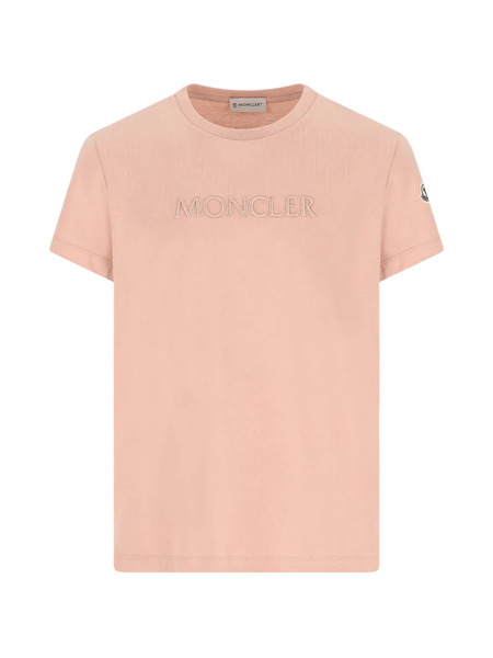  Moncler Enfant Logo T-shirt - Pink 