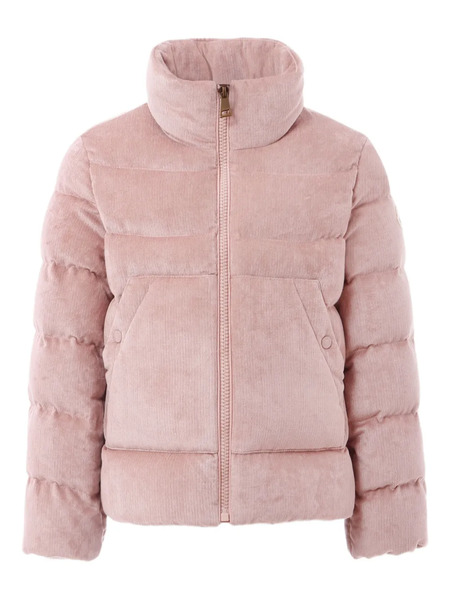  Moncler Enfant Marth Corduroy Quilted Jacket - Pink 