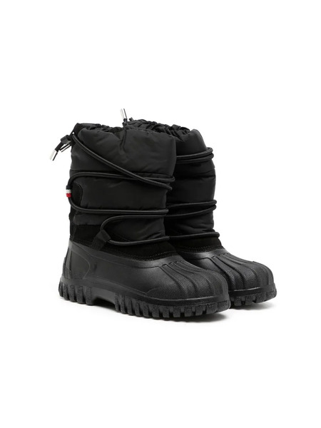  Moncler Enfant Padded Snow Boots - Black 