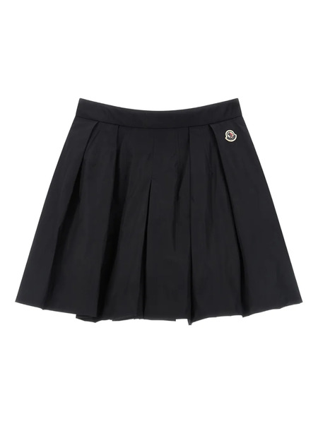  Moncler Enfant Pincer Wide Skirt - Black 