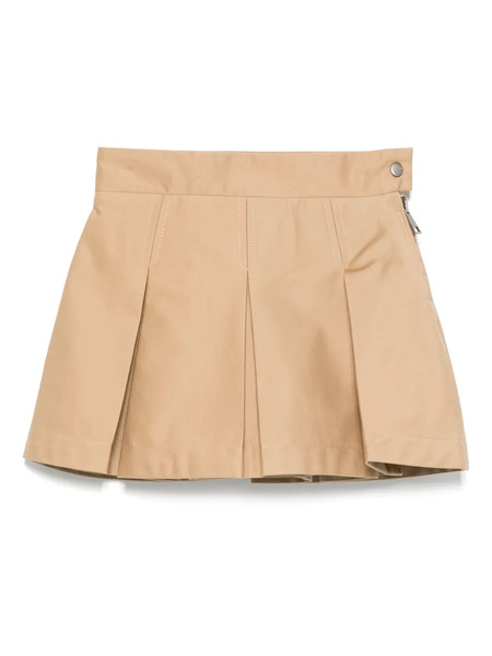  Moncler Enfant Pleated Skirt - Neutrals 
