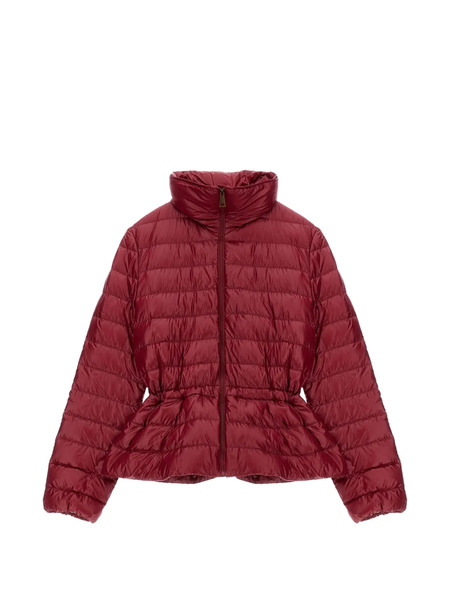  Moncler Enfant Quilted Hooded Jacket - Red 