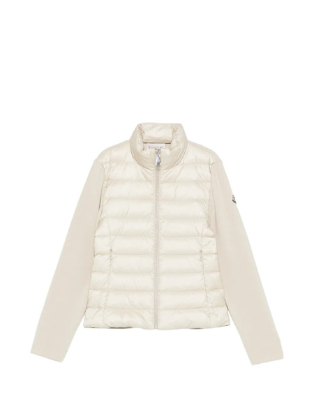  Moncler Enfant Ribbed Quilted Jacket - Neutrals 