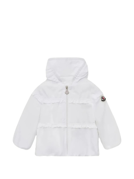  Moncler Enfant Ruffled Jacket - White 