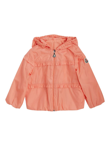  Moncler Enfant Zip-up Bomber Jacket - Orange 