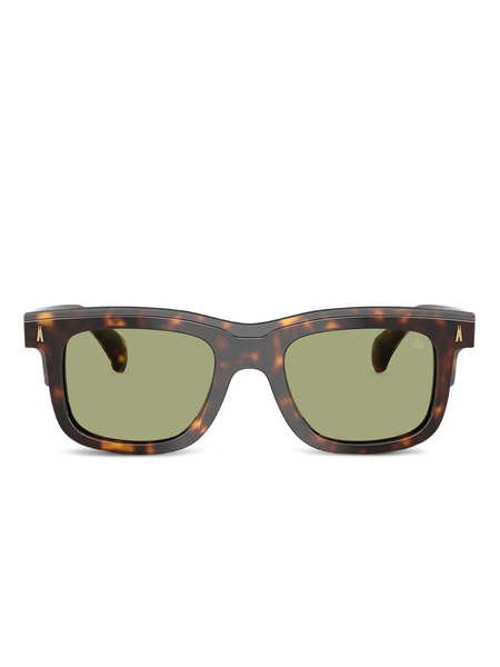  Moncler Eyewear Claro Tortoiseshell Square-frame Sunglasses - Brown 