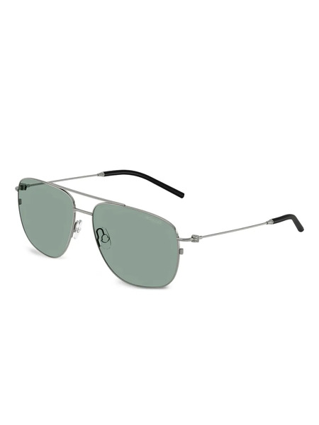  Moncler Eyewear Double-bridge Sunglasses - Grey 