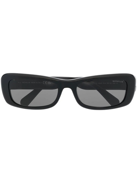  Moncler Eyewear Minuit Rectangle-frame Sunglasses - Black 