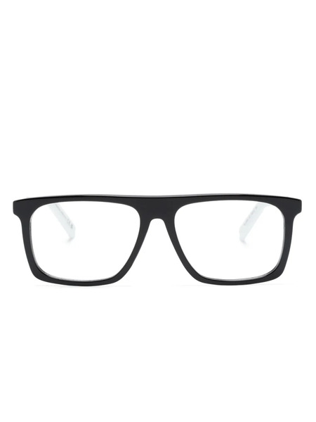  Moncler Eyewear Ml5206 021 Square Glasses - Black 