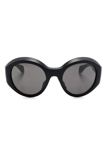  Moncler Eyewear Round-frame Sunglasses - Black 