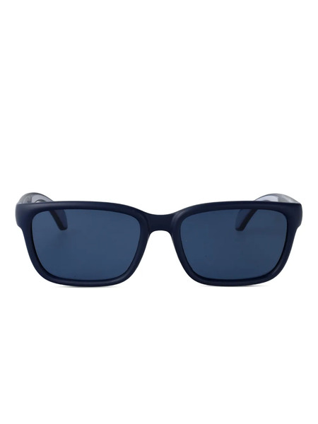  Moncler Eyewear Slicka Rectangle-frame Sunglasses - Blue 