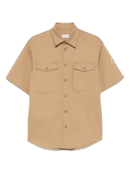  Moncler Flap-pocket Shirt - Brown 