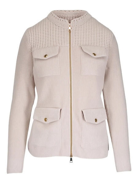  Moncler Flap-pockets Cardigan - Neutrals 