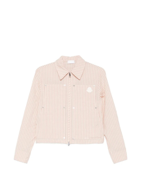  Moncler Gingham-pattern Buttoned Shirt - Pink 