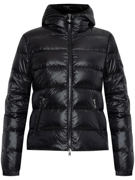  Moncler Gles Down Jacket With Hood - Black 