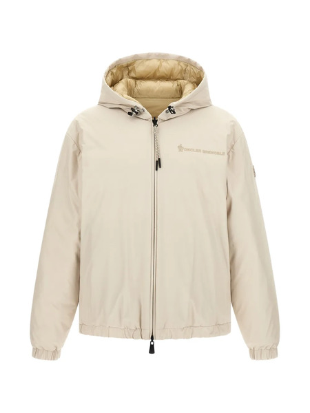  Moncler Grenoble Berguns Reversible Quilted Down Jacket - Neutrals 