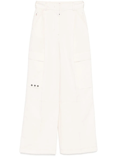  Moncler Grenoble Crinkled Cargo Pants - Neutrals 