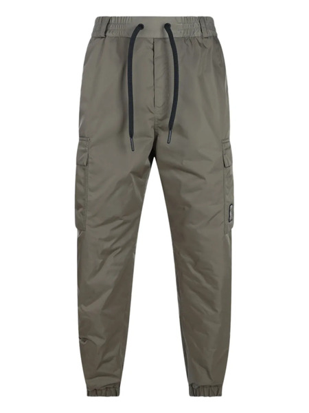  Moncler Grenoble Drawstring Cargo Trousers - Green 