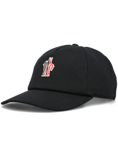  Moncler Grenoble Embroidery Baseball Cap - Blue 