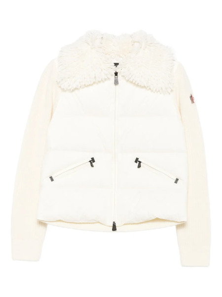  Moncler Grenoble Fur Collar Jacket - Black 