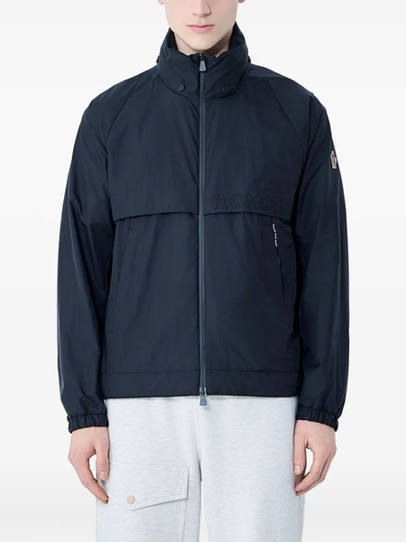  Moncler Grenoble Logo-patch Hooded Jacket - Black 