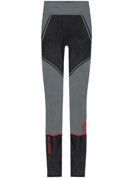  Moncler Grenoble Stretch-design Leggings - Grey 
