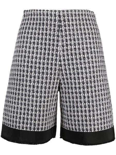  Moncler High-waisted Tailored Shorts - Black 