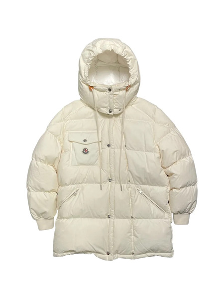  Moncler Karakorum Hooded Down Jacket - Neutrals 