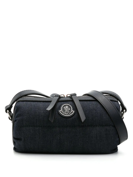  Moncler Keoni Denim Crossbody Bag - Blue 