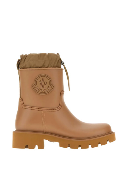  Moncler Kickstream Rubber Ankle Boots - Neutrals 