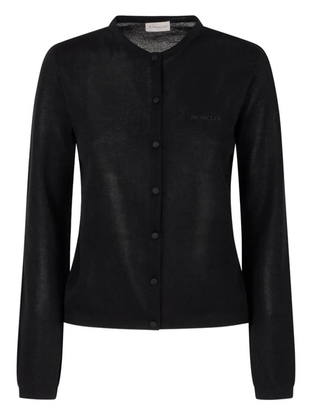  Moncler Knitted Cardigan - Black 
