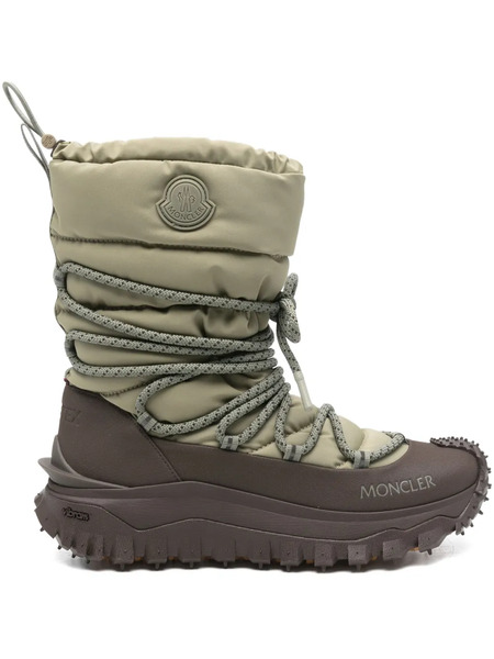  Moncler Lace-up Boots - Green 