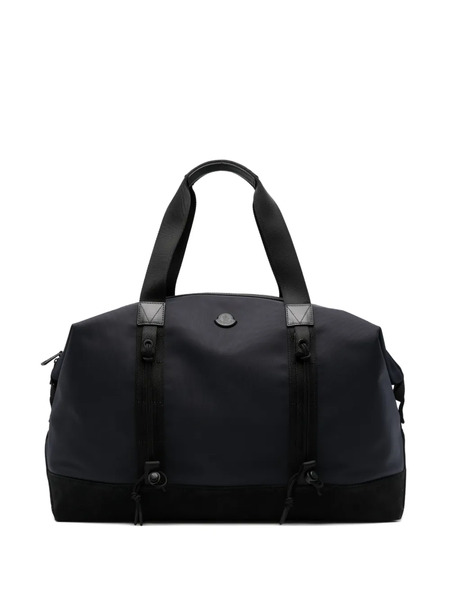  Moncler Logo-appliqué Duffle Bag - Blue 
