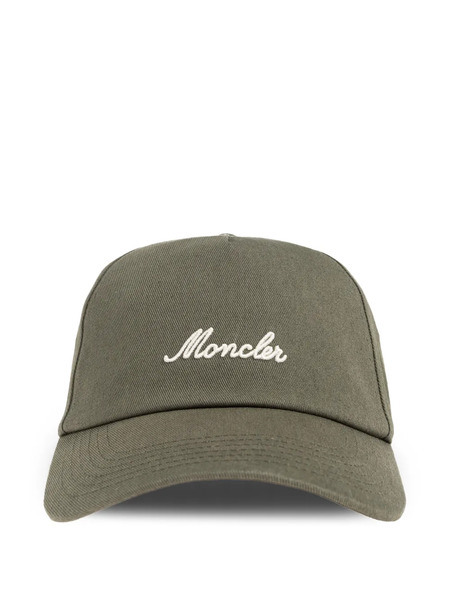  Moncler Logo-embroidered Baseball Cap - Green 