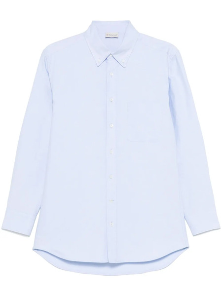  Moncler Logo-patch Shirt - Blue 