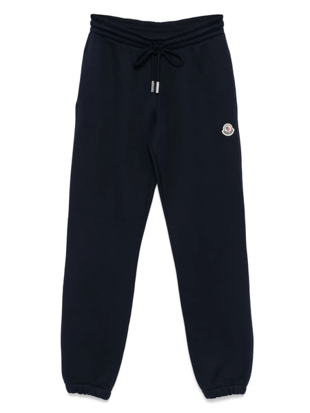  Moncler Logo-patch Sweatpants - Blue 
