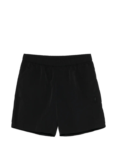  Moncler Logo-patch Swim Shorts - Black 
